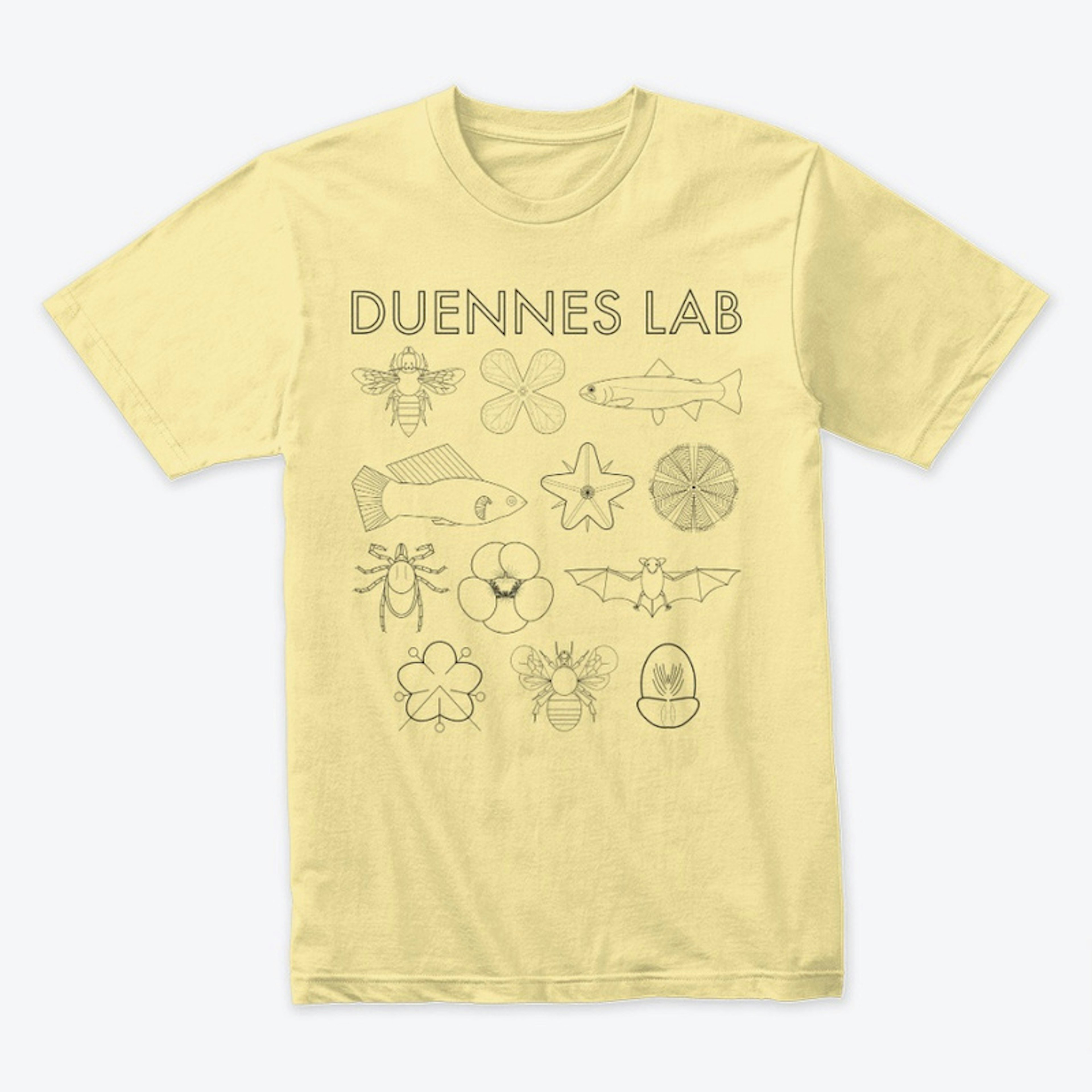 Duennes Lab Logo - Black