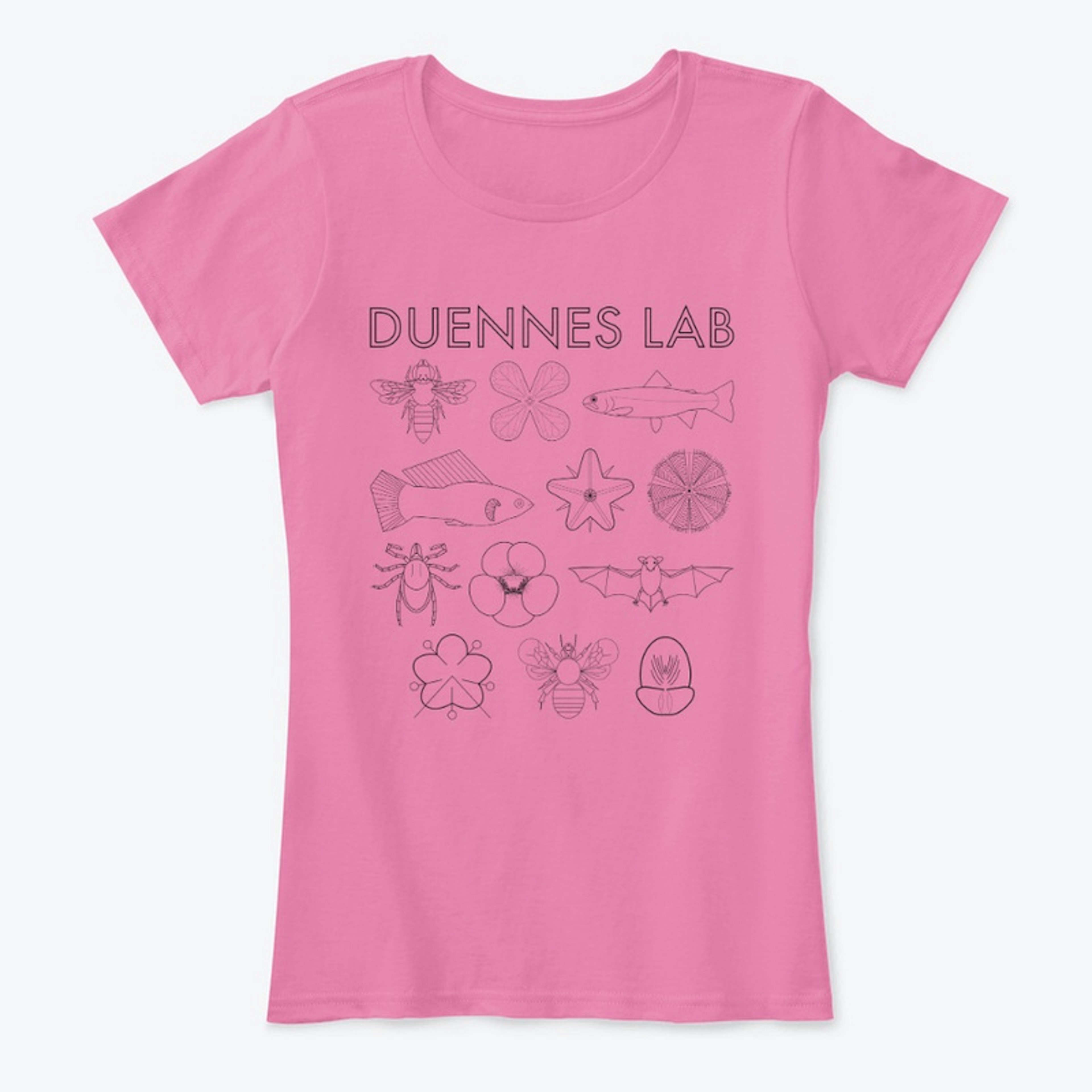 Duennes Lab Logo - Black
