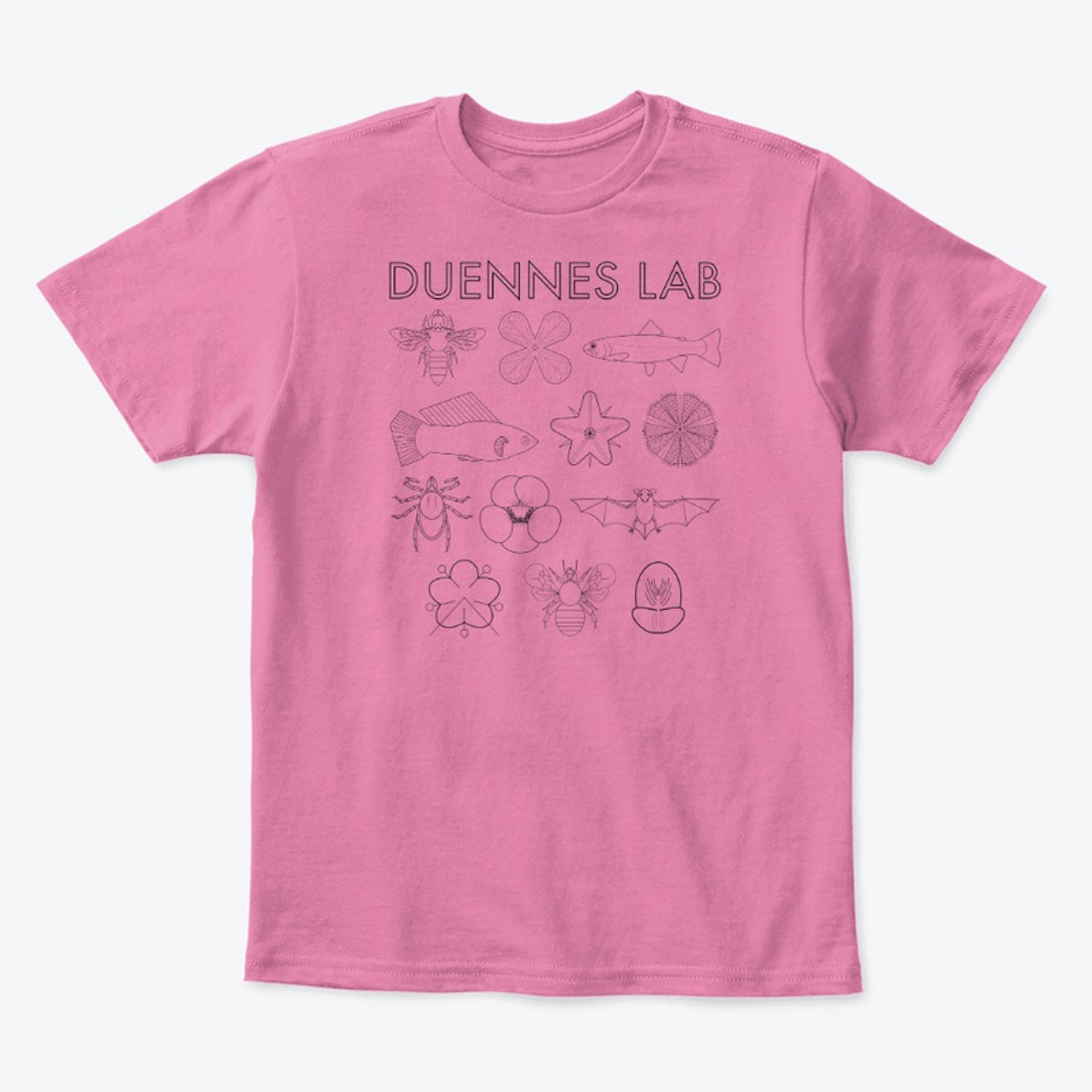 Duennes Lab Logo - Black Kids
