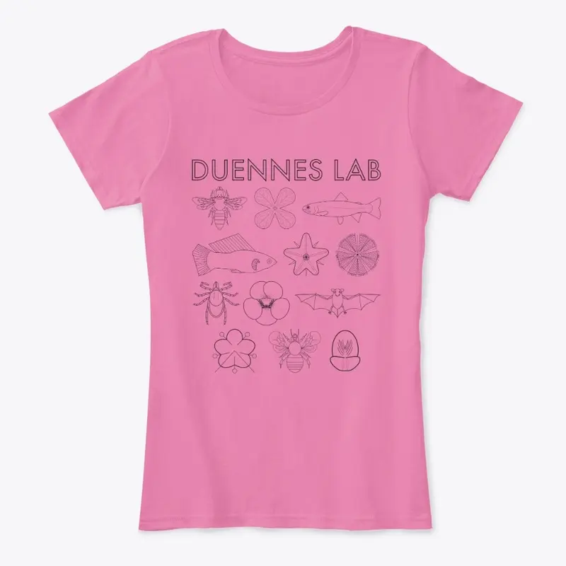 Duennes Lab Logo - Black