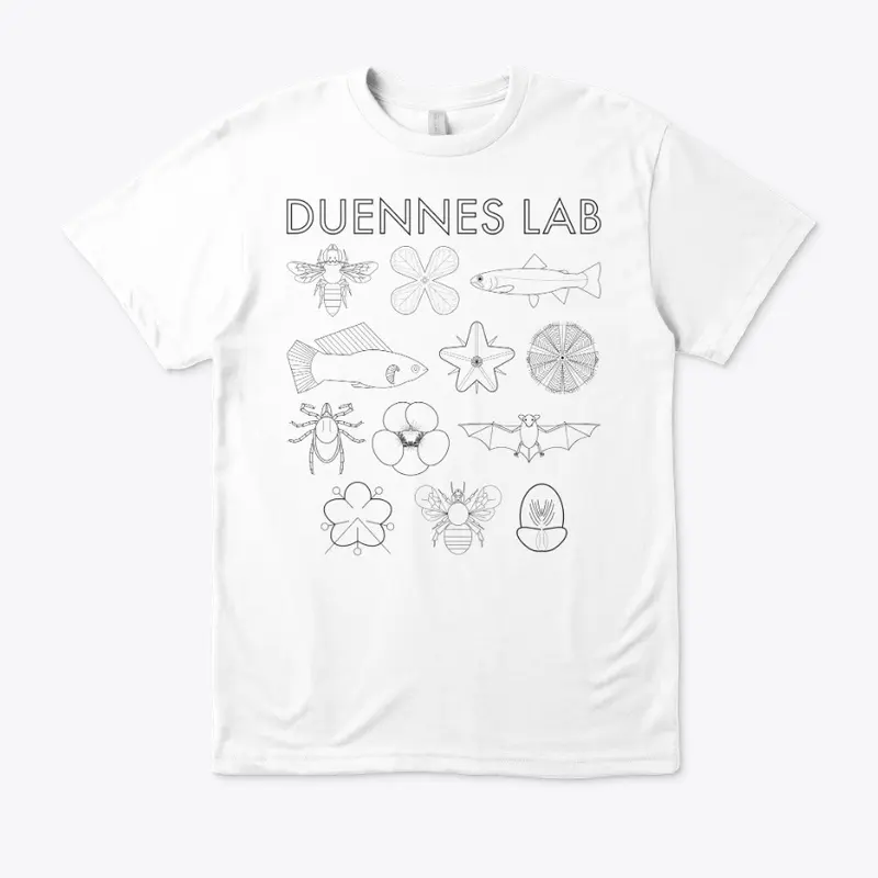 Duennes Lab Logo - Black